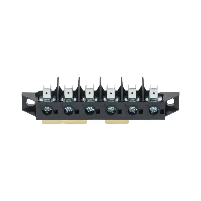 Terminal block 6-poles FV122 40A 600V for dishwashers and fry tops