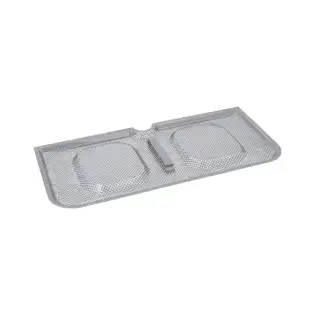 Stainless Steel Filter for Dishwasher Tub 490×225×10 mm – Made in Italy