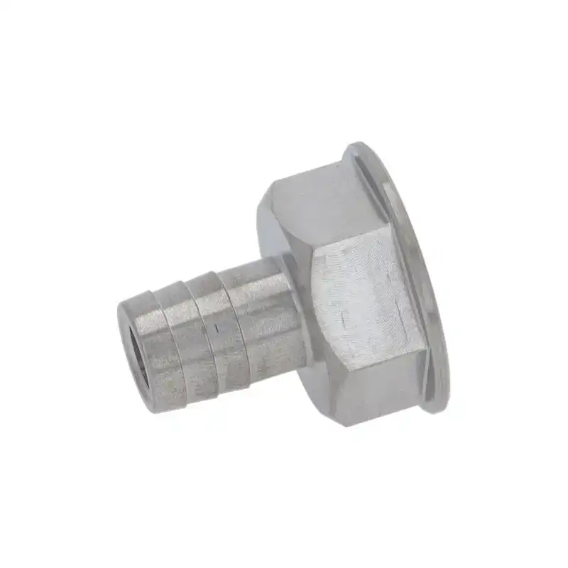 Raccord droit externe Ø 1/2" en acier inoxydable AISI 303