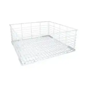 Glass Basket 500×500×200 mm Plastbelagt jern