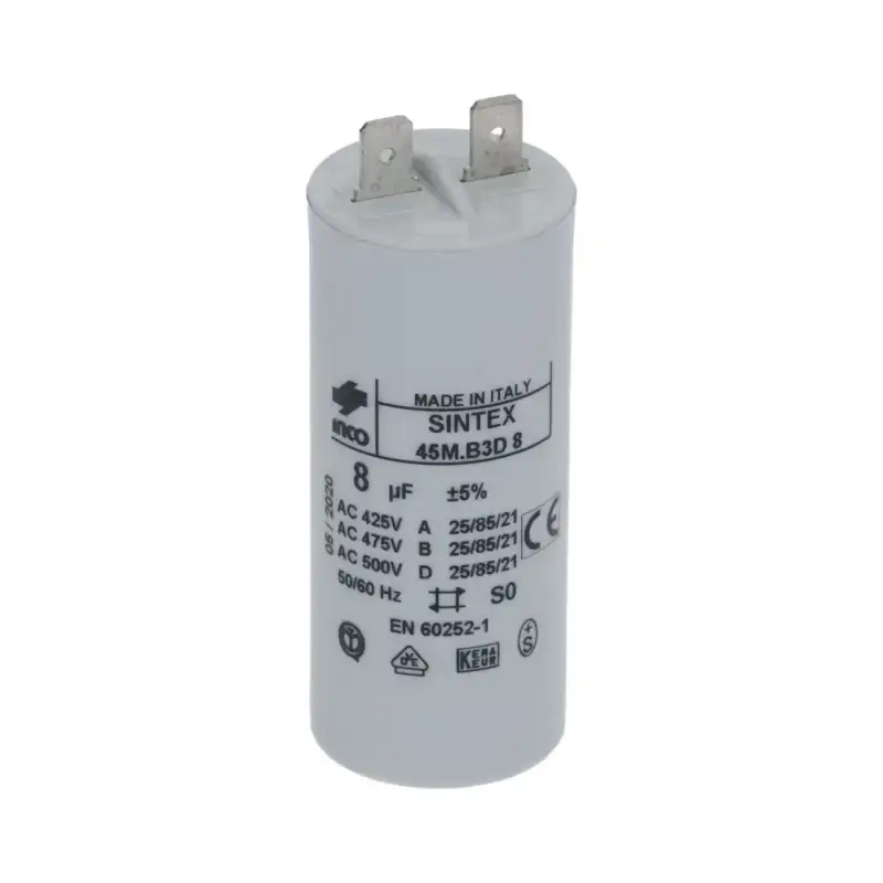 Condensador Eureka J1013.0008 8µF 450V MCF/MCI OEM