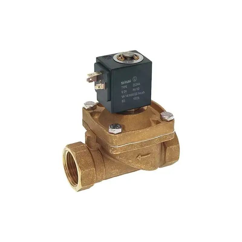 ורד של Solenoid קטליזטור L145R2 בקוטר 1 אינץ' חיצוני פנימי 24V - לשימוש בדואר, עד 175°C, לחץ של 12 בר.