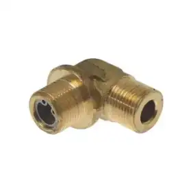 Astoria OEM 4656116003 필터가 장착된 3/8"M–3/8"M L 피팅