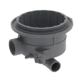 Sisään-/ulosvirtauskotelo ø158 mm laipalla - ø42 mm sisääntulo - Valmistettu Italiassa