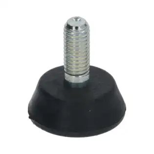 Amika Colged plastic foot Ø29×12 mm – Dishwasher adjustable leg