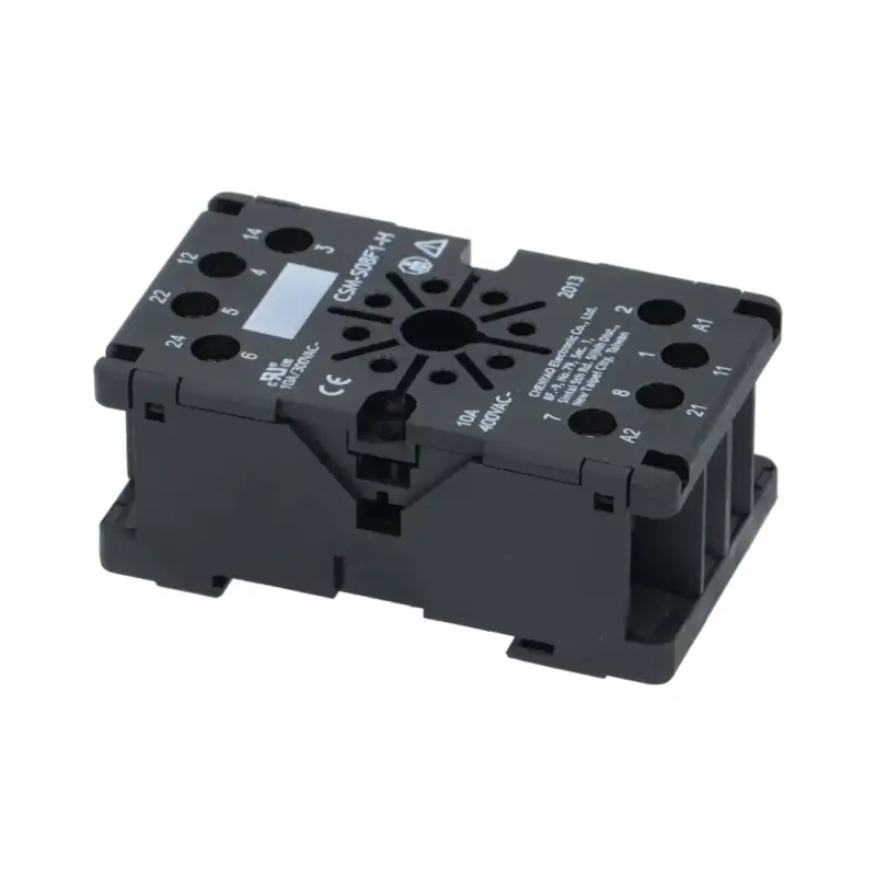 Base octale 8 pôles 10A 400V – Brasilia, Colged, Elettrobar