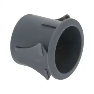 Runder Knopfkörper 25×25 mm grau - Kompatibel mit Apach, Colged.