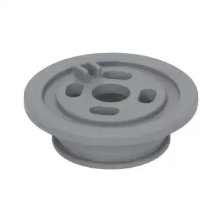 Klapka na vodu pro myčky nádobí o průměru 63 mm - vyrobeno v Itálii pro komerční myčky nádobí.