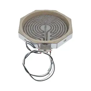 Elemento calefactor radiante octogonal 2500W 230V - ø250mm con cables