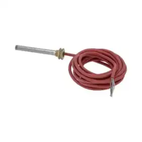 Elemento calefactor de cartucho PTC 110W 230V fabricado en Italia Ø12×120 mm