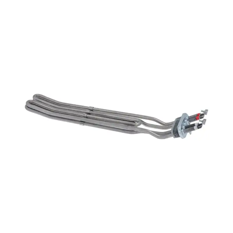 2 verwarmingselementen van 3000W en 230V met een onderdompelingslengte van 370 mm.