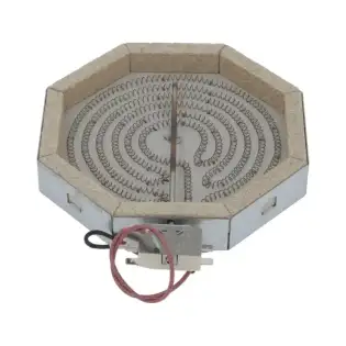 Octagon radiant heating element ø200 mm 1800W 230V