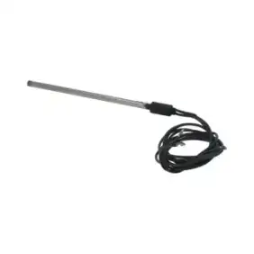 Element grzejny na wkład 50W 230V - długość 215 mm, średnica 10 mm z przewodem o długości 1,5 m.