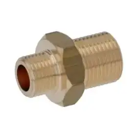 Bezzera OEM Gerader Adapter 5302006AL ø1/8"M x M12 für Wärmetauscher