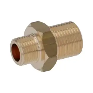 Bezzera OEM prosta końcówka 5302006AL ø1/8"M x M12 do wymiennika ciepła