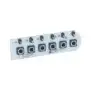 Bezzera Panel de Botones OEM 7665524,02PR – 6 Botones