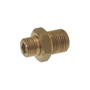 Bezzera 5302004AL Gerader Messinganschluss 1/8"-M12 – OEM Teil