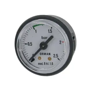 مقياس ضغط الغلاية لشركة لا سان ماركو رقم القطعة 202404 بمدى ضغط من 0 إلى 2.5 بار