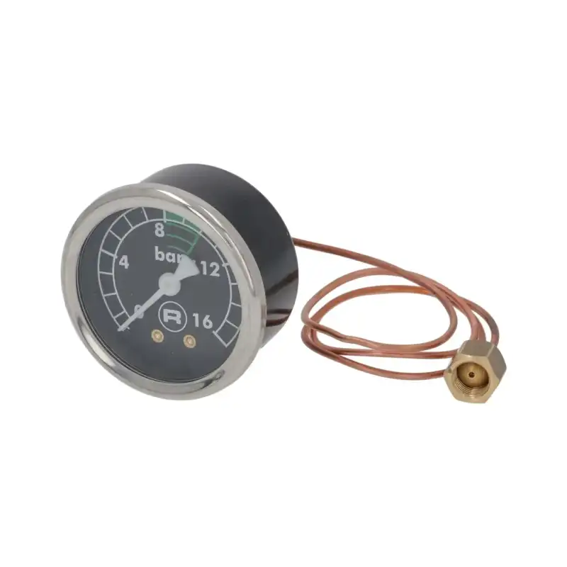 Rocket Espresso Druckanzeige A299905010 | 0–16 Bar mit schwarzem Zifferblatt