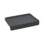 Rocket Espresso Rubber Tamper Mat RA99906072: Tapete de goma para pisar con borde y ranura para caja.