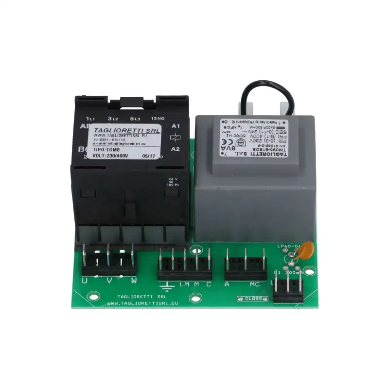 Placa base industrial 230/400 V | PCB de 102 × 95 mm