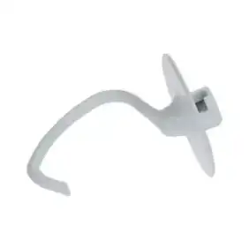 Kitchenaid & Dito Electrolux Aluminium Haken - Ø 10 mm, Gesamthöhe 145 mm