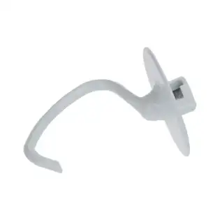 Kitchenaid & Dito Electrolux Aluminium Haken - Ø 10 mm, Gesamthöhe 145 mm