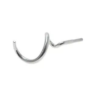 Gam Stainless-Steel Dough Hook – Ø 20 mm Coupling, 420 mm Overall Height