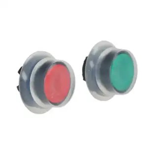 Zanussi Schneider Push-Button Cap Kit | 22 mm Mount | Green Start + Red Stop