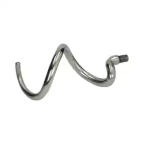Gancho de masa de acero de 22 mm de diámetro para batidora espiral de 320 mm.