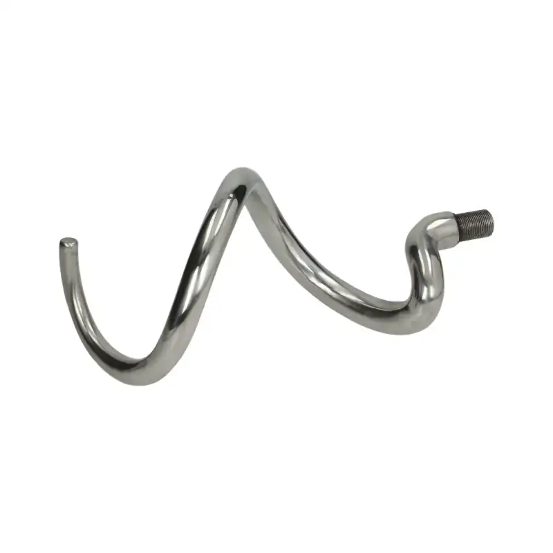 Pizza Group Ø22 mm Steel Dough Hook | 320 mm Spiral Mixer Part