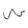 Pizza Group Ø22 mm Steel Dough Hook | 320 mm Spiral Mixer Part