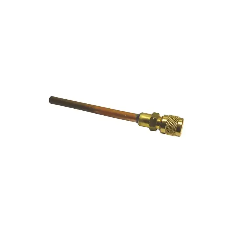Service Valve L100 mm ø 1/4" with Schrader – Dena VA635T100, Whirlpool