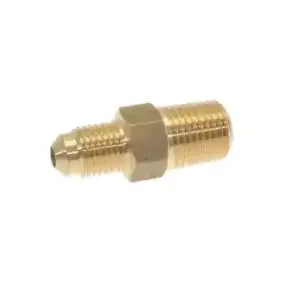Straight Union U1-4B SAE/NPT MM 1/4" x 1/4" – Castel 7130/2