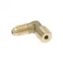 Acoplamento de cotovelo E1-4B SAE/NPT MM 1/4" x 1/4" - Castel 7220/2