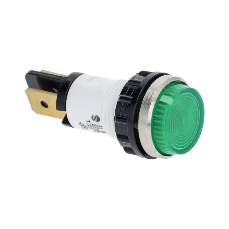 נורית מחוון ירוקה Fagor OEM 12047390, 230V ø12mm