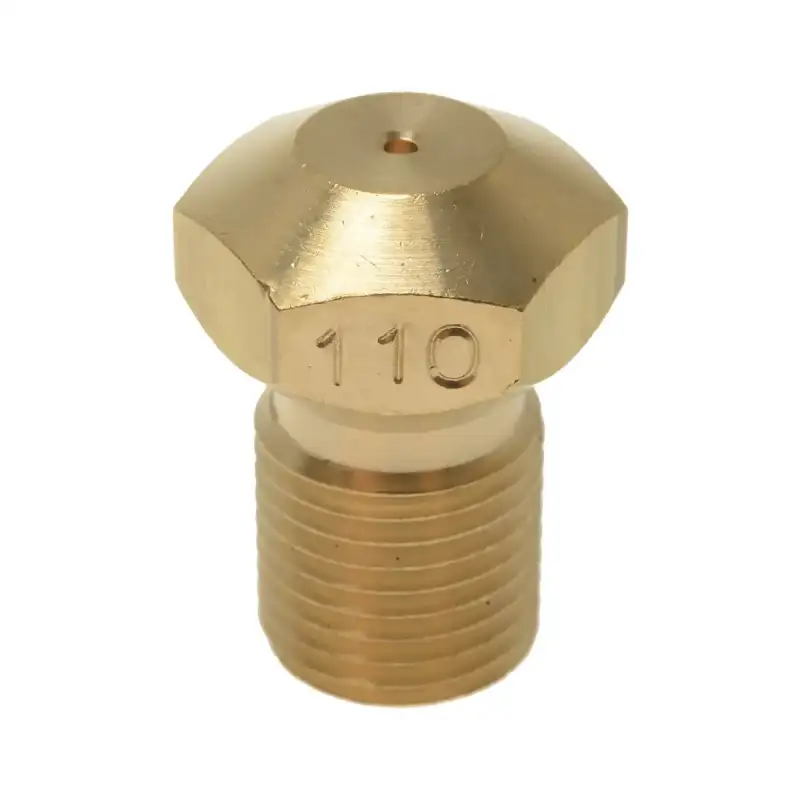 Inyector de Gas Fagor 12008800 M10x1 ø 1.10 mm para Freidora, Placa Caliente, Cocina.