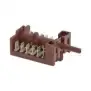 Fagor 12024733 Selector Switch 0-3 Positions, D-shaped Pin ø 6x4.6 mm, 16A 250V – Compatible with Fagor Dishwashers and Pan/Uten