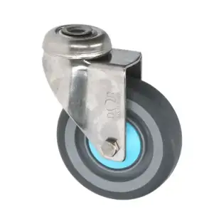 Swivel Wheel 80x22 mm – Polypropylene Core, 50 kg Traglast