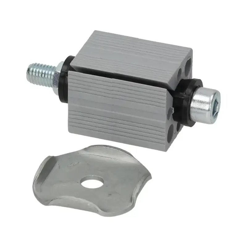 Expansor Zanussi de 36x36 mm para mesa neutral - Ajuste de rueda giratoria de tubo cuadrado.