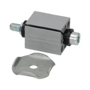 Zanussi Expander 36x36 mm for Neutral Table – Square Pipe Swivel Wheel Fitting
