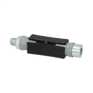 Expansor para Tubo Quadrado 20x20 mm - Acessório de Montagem de Rodízio Giroscópico