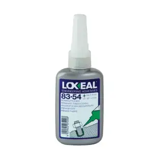 Loxeal 83-54 Freinfilet Haute Résistance 50ml - Vert, Durcissement Rapide, Approuvé pour l'Oxygène
