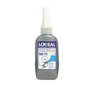 Loxeal 58-11 NSF Draadafdichtingsmiddel 50 ml - Gecertificeerde gele pijpafdichting