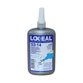 Sellador de roscas Loxeal 53-14 de 250 ml - Resistencia media para gases y líquidos