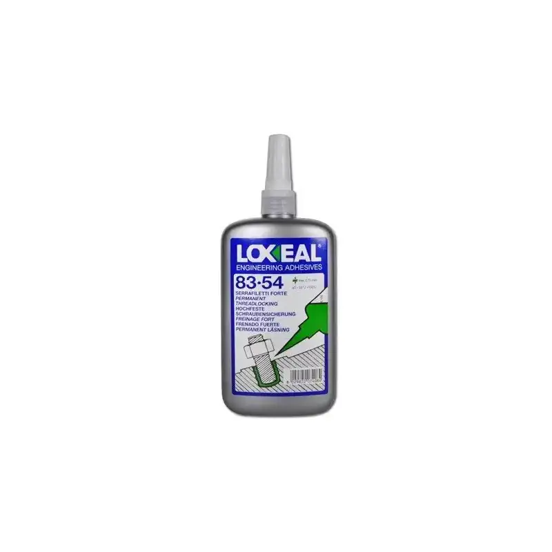 Loxeal 83-54 Hoogvaste Schroefdraadborgmiddel 250 ml - Sneluithardende Anaërobe Lijm