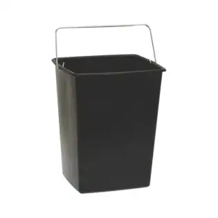 Kávová sedlina černý sběrný kbelík pro automatech Bianchi rozměry 280x242x344 mm