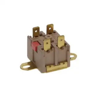 Contatto termostato 105°C 16A 250V con ripristino manuale - Elframo, Lamber, Necta