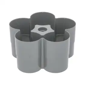 Base de conteneur en verre à 5 colonnes de 110 mm pour distributeurs automatiques Lavazza et Necta.