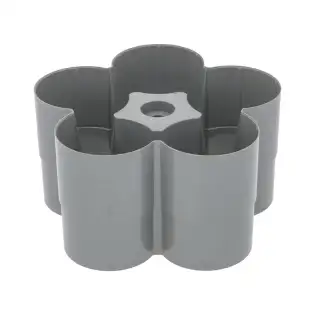 Base de contenedor de vidrio de 5 columnas de 110 mm para máquinas expendedoras Lavazza y Necta.